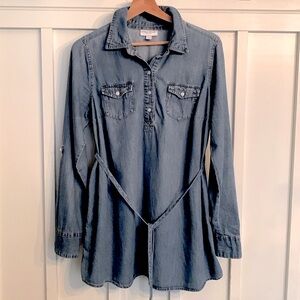 Maternity Liz Lange 100% cotton Denim Tunic